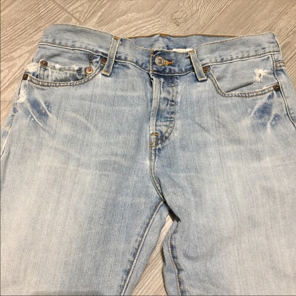 SOLD Vintage LEVIS 501 High Rise Button Fly Jeans - Picture 4 of 8